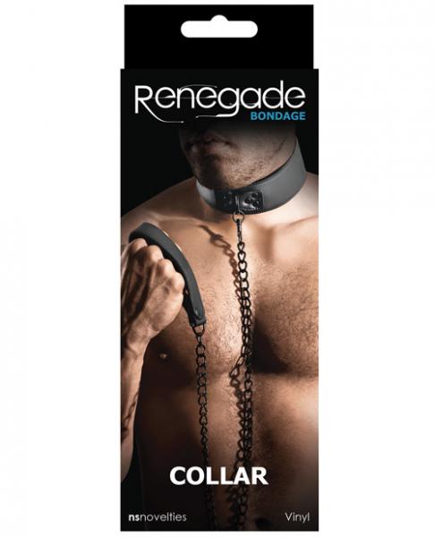 Renegade Bondage Collar Black O/S-NS Novelties-Sexual Toys®