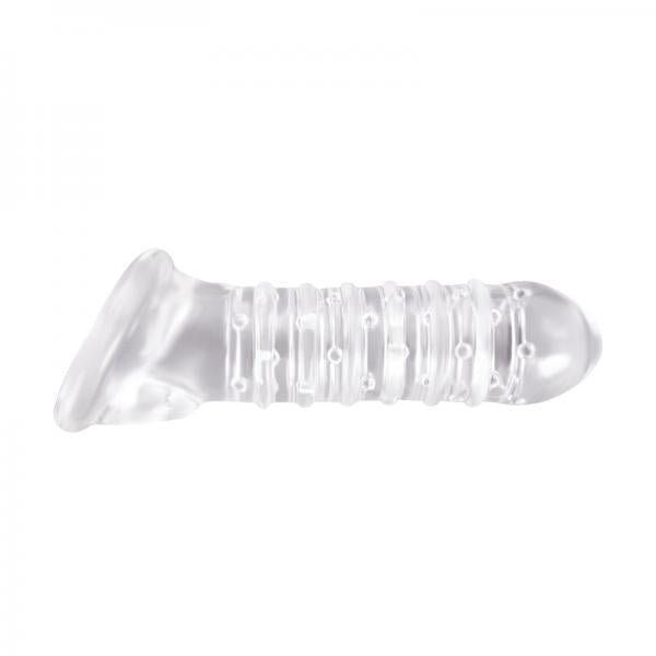 Renegade Ribbed Extension Clear Sleeve-NS Novelties-Sexual Toys®