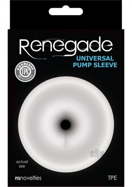 Renegade Universal Pump Ass Sleeve Clear-NS Novelties-Sexual Toys®