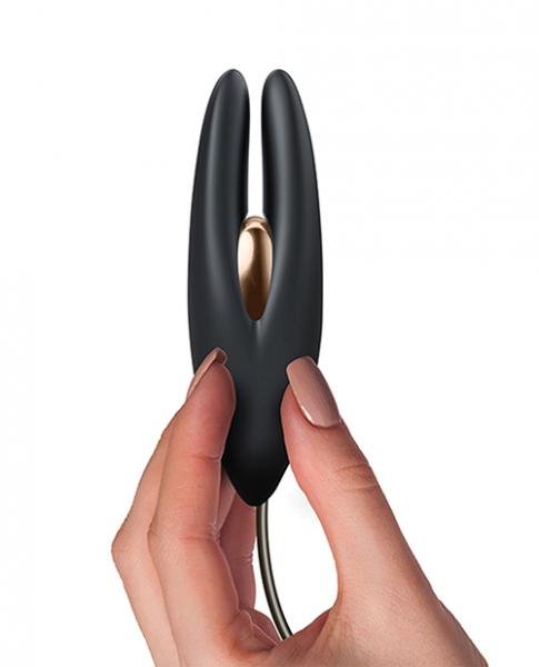 Rocks Off Mimosa Clitoral Vibrator Black Rose Gold-Rocks Off-Sexual Toys®