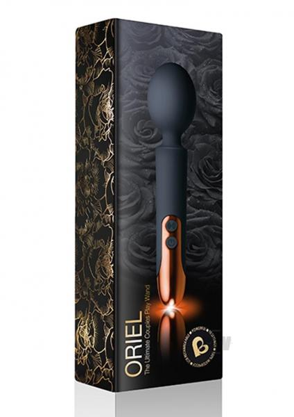 Rocks Off Oriel Rechargeable Wand Black-Rocks Off-Sexual Toys®