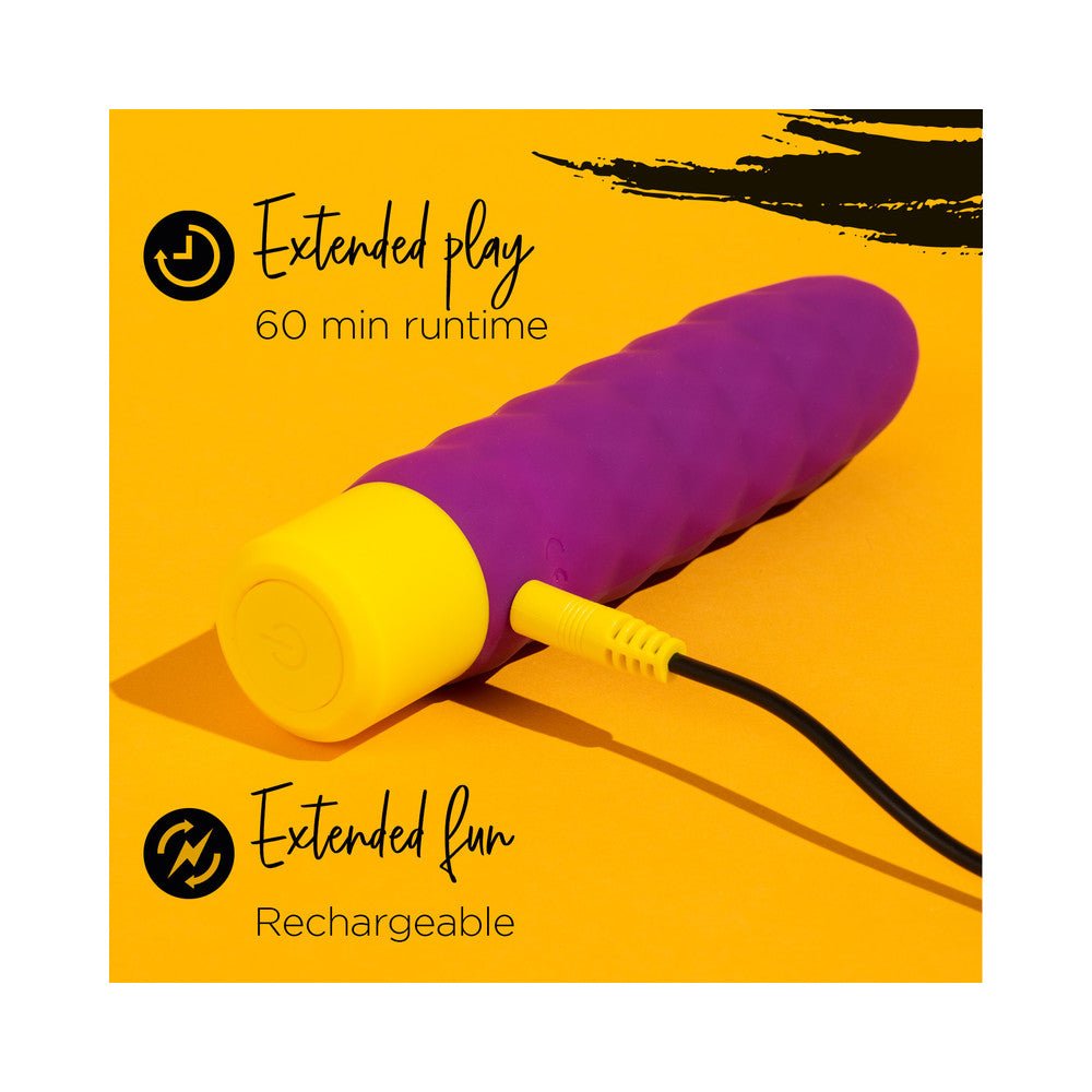 ROMP Beat Rechargeable Slimline Bullet Vibrator Purple-ROMP-Sexual Toys®