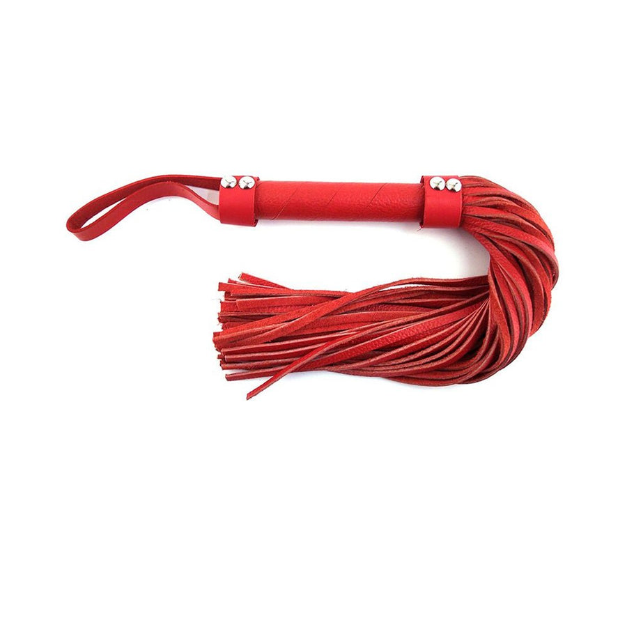 Rouge H-style Leather Flogger-blank-Sexual Toys®