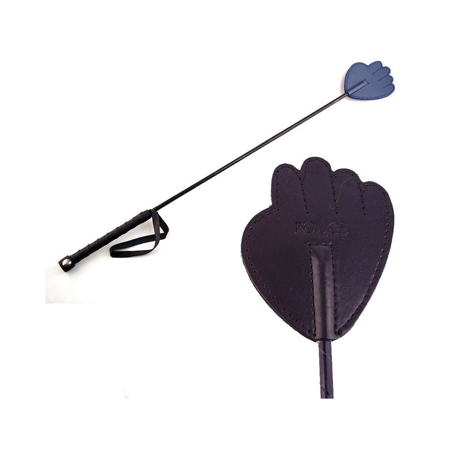 Rouge Hand Riding Crop Black-Rouge Garments-Sexual Toys®