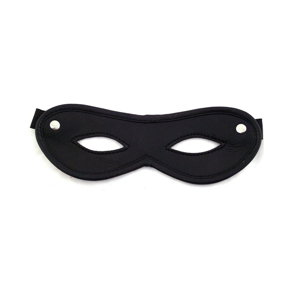 Rouge Open Eye Mask, Black-Rouge Garments-Sexual Toys®