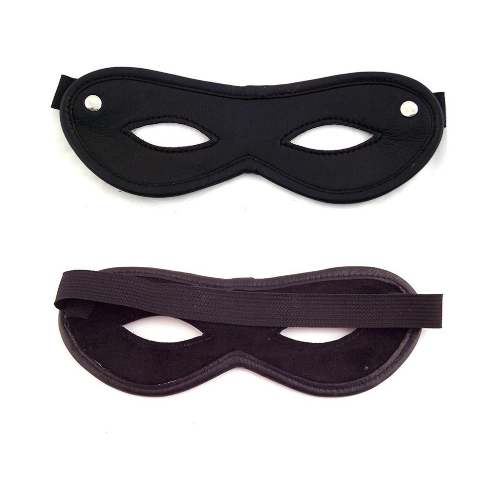 Rouge Open Eye Mask, Black-Rouge Garments-Sexual Toys®