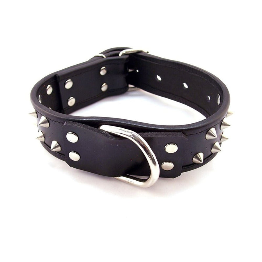 Rouge Studded Collar Black-Rouge Garments-Sexual Toys®