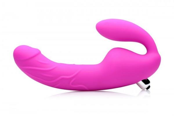 Royal Rider Vibrating Silicone Strapless Strap On Dildo-Strap U-Sexual Toys®