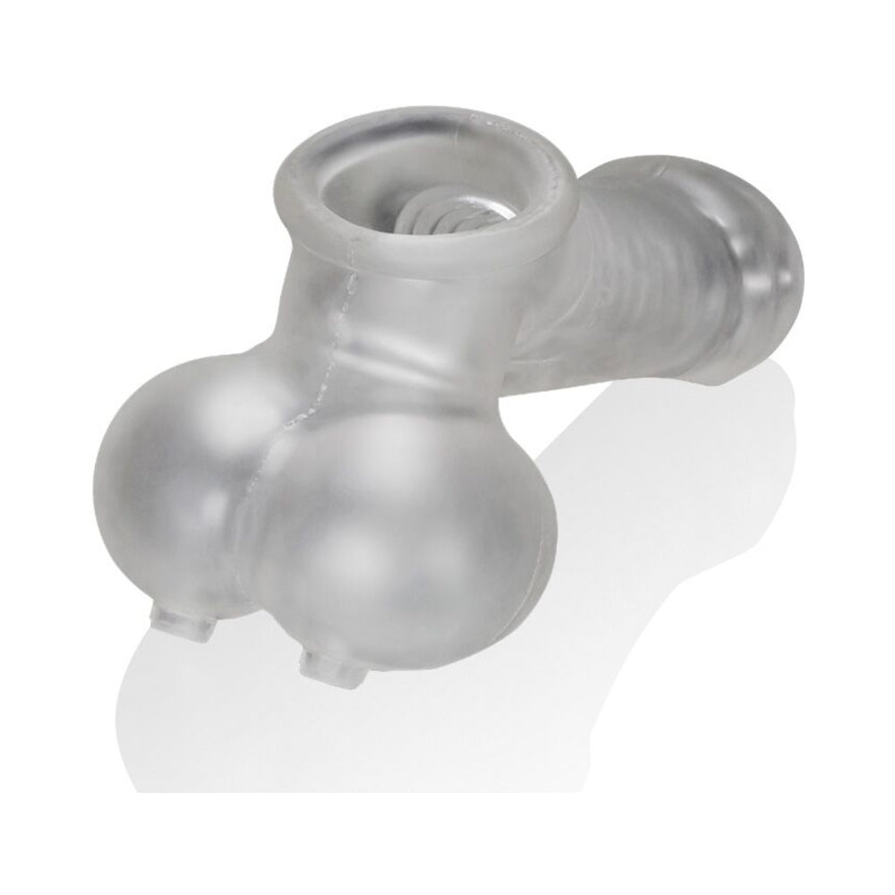 Sackjack Wearable Jackoff Sheath Clear Frost-Oxballs-Sexual Toys®