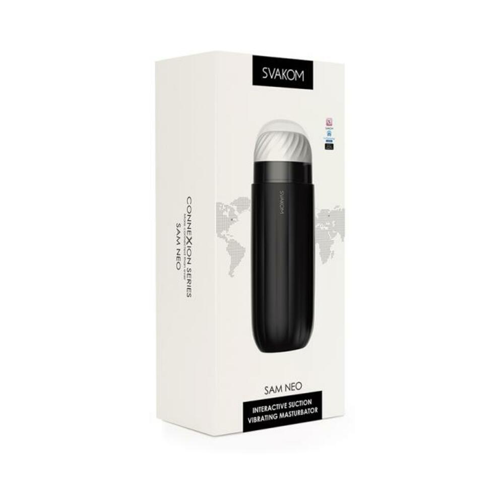 Sam Neo App Controlled Stroker Black-SVAKOM-Sexual Toys®