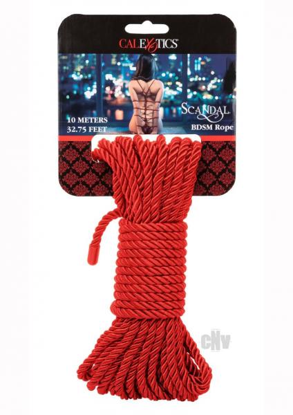 Scandal Bdsm Rope 10m Red-blank-Sexual Toys®