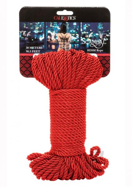 Scandal Bdsm Rope 30m Red-blank-Sexual Toys®