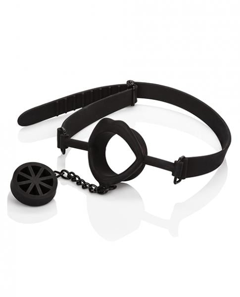 Scandal Silicone Stopper Gag Black-Scandal-Sexual Toys®