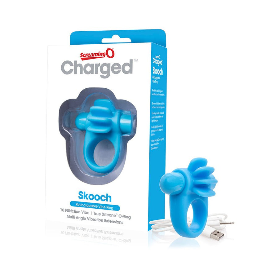 Screaming O Charged Skooch Vibrating Cock Ring-blank-Sexual Toys®