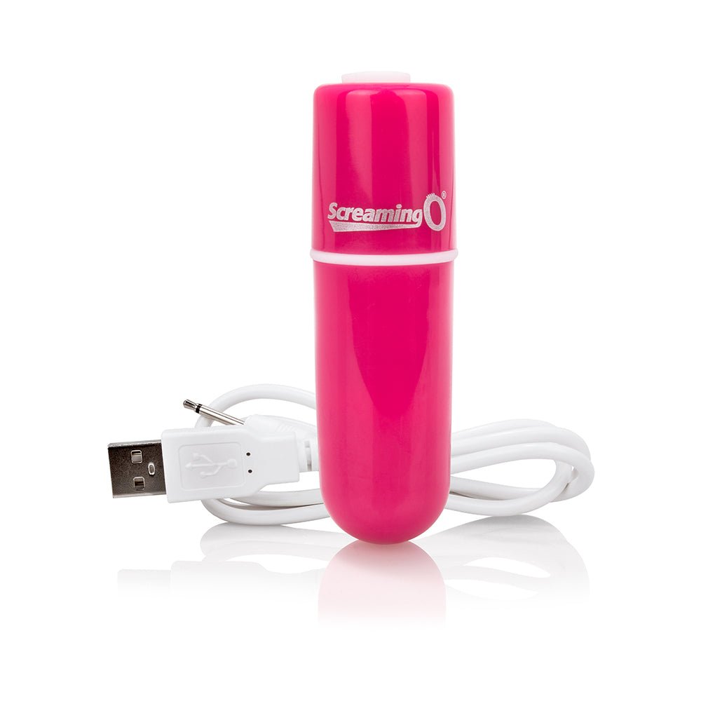 Screaming O Charged Vooom Rechargeable Bullet Vibe-blank-Sexual Toys®