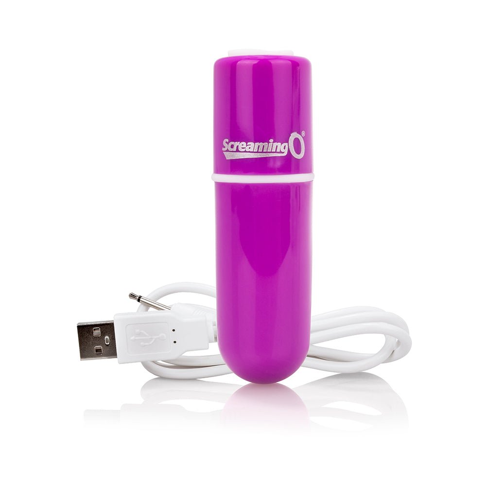 Screaming O Charged Vooom Rechargeable Bullet Vibe-blank-Sexual Toys®