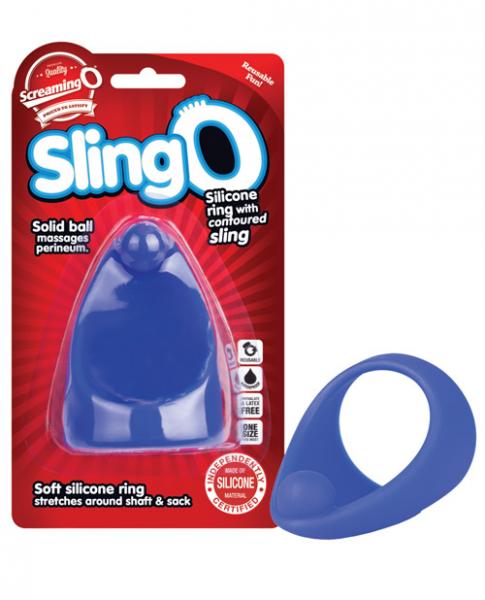 Screaming O SlingO Blue Cock Ring-blank-Sexual Toys®