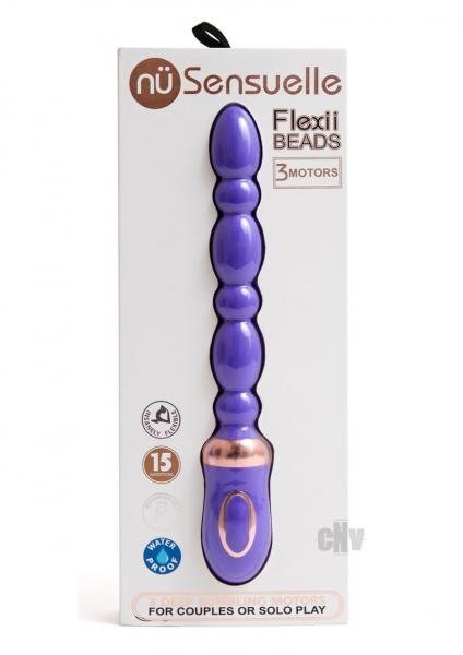 Sensuelle Flexii Beads Ultra Violet-blank-Sexual Toys®