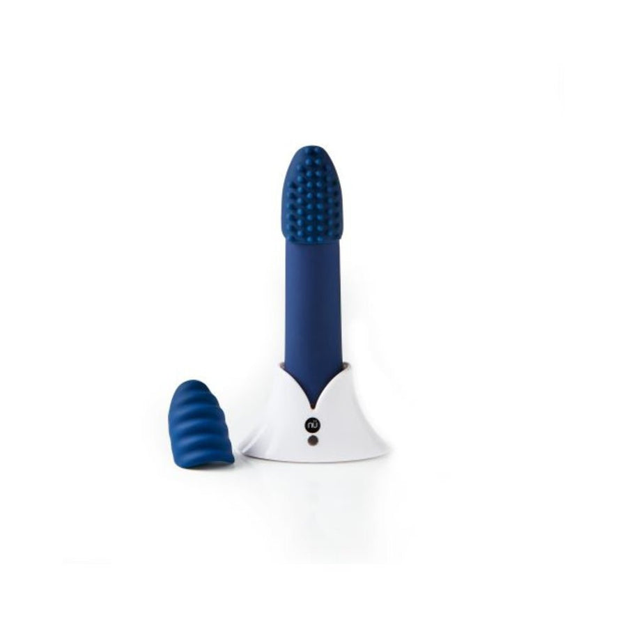Sensuelle Point Plus Bullet Vibrator Blue 2 Sleeves-Nu Sensuelle-Sexual Toys®