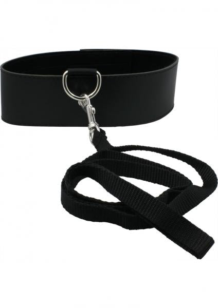 Sex And Mischief Leash &amp; Collar Black-Sportsheets-Sexual Toys®