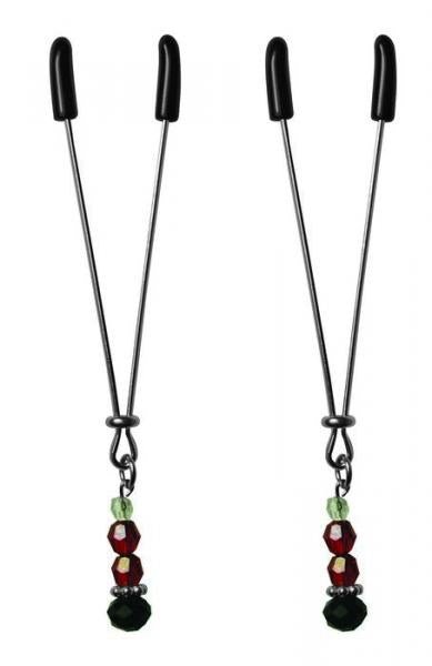 Sexperiments Ruby Black Nipple Clamps-Sexperiments-Sexual Toys®
