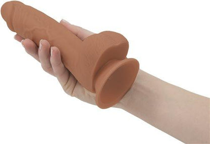 Addiction 100% Silicone Steven 7.5in Caramel-blank-Sexual Toys®