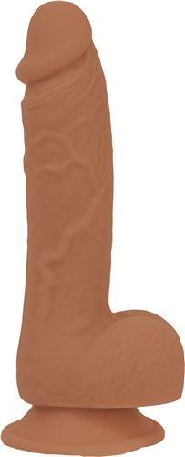 Addiction 100% Silicone Steven 7.5in Caramel-blank-Sexual Toys®