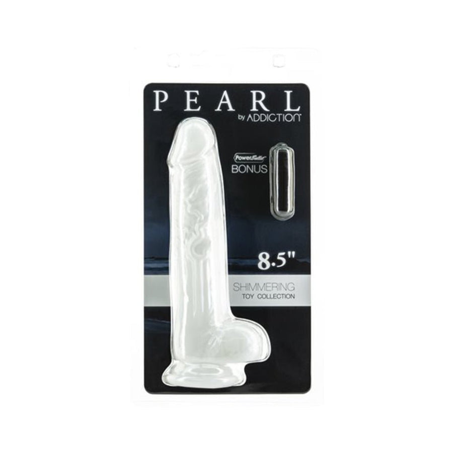 Addiction Pearl Dong 8.5 In W/power Bullet-blank-Sexual Toys®