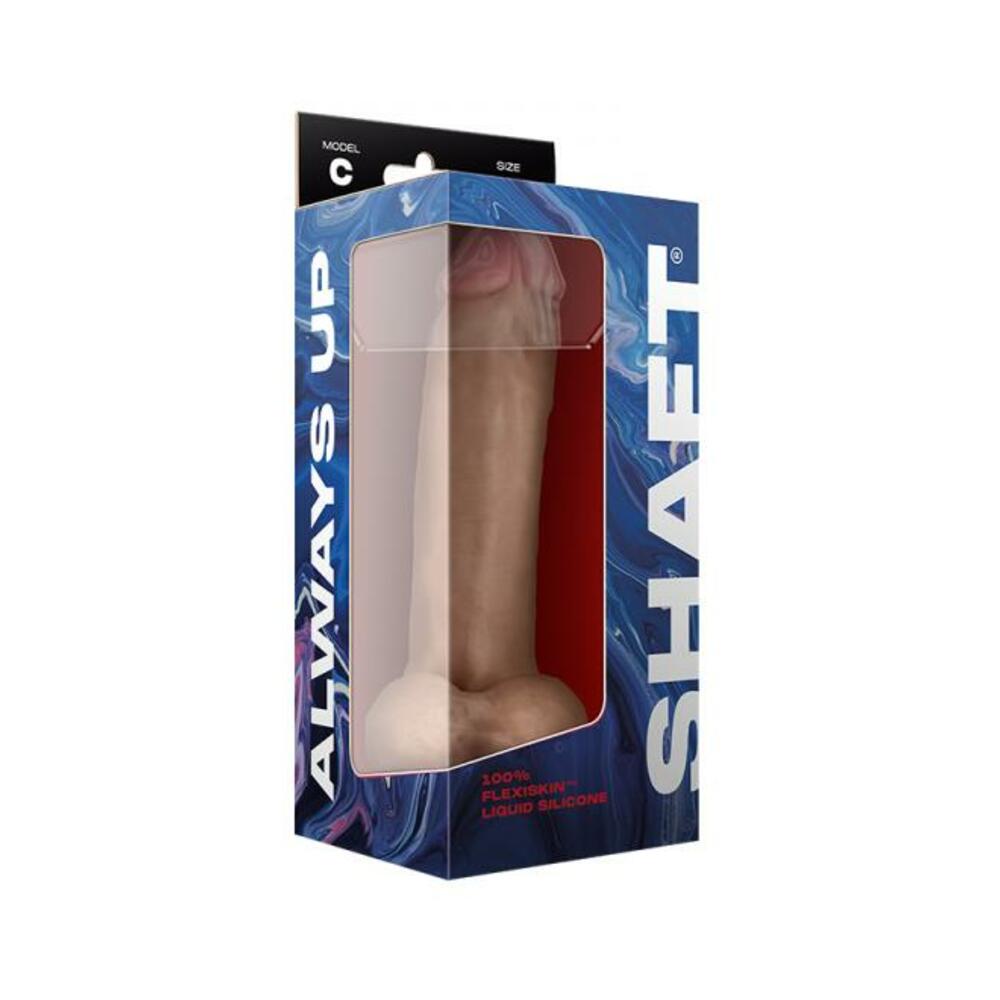 Shaft Model C Liquid Silicone Dong With Balls 9.5 In. Pine-Shaft-Sexual Toys®