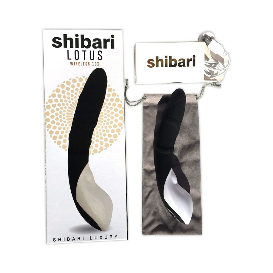 Shibari Luxury Lotus Silicone Vibe 10 Function Usb Rechargeable Waterproof Black-blank-Sexual Toys®
