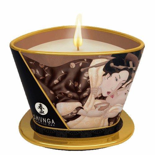 Shunga Massage Candle Intoxicating Chocolate 5.7oz-Shunga Erotic Art-Sexual Toys®