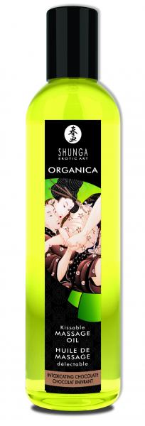 Shunga Organica Kissable Massage Oil Intoxicating Chocolate 8oz-Shunga Organica-Sexual Toys®