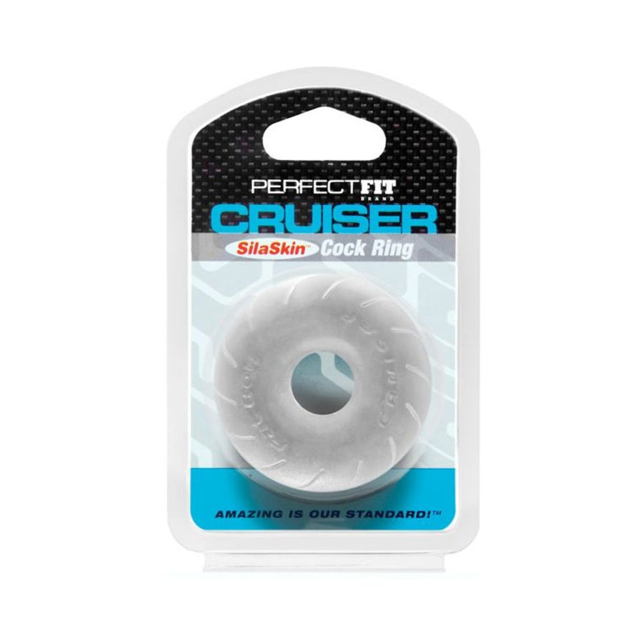 Silaskin Cruiser Ring Opaque White-blank-Sexual Toys®