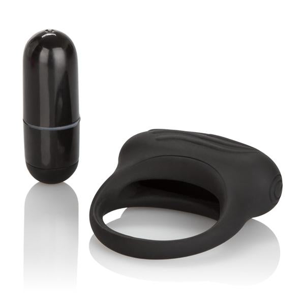 Silicone Lovers Arouser Black Vibrating Ring-blank-Sexual Toys®