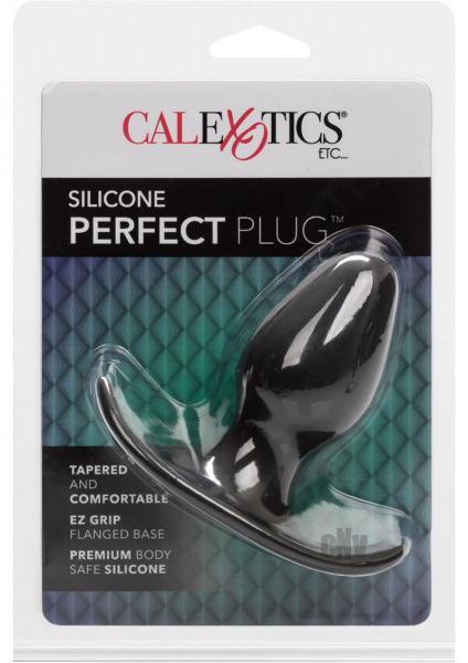 Silicone Perfect Plug Black-Calexotics Etc-Sexual Toys®