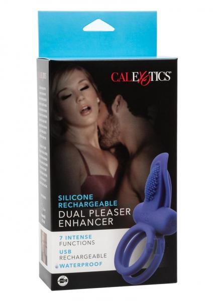Silicone Rechargeable Dual Pleaser Enhancer-blank-Sexual Toys®