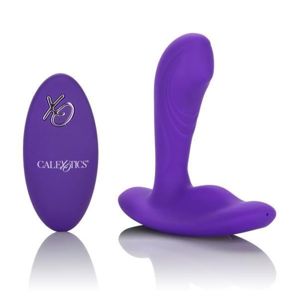 Silicone Remote Pinpoint Pleaser Purple Plug-Cal Exotics-Sexual Toys®