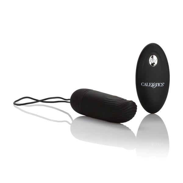 Silicone Remote Ridged G Vibrator Black-blank-Sexual Toys®