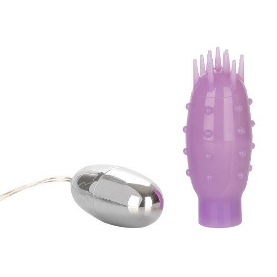 Silicone Slims Nubby Bullet Vibrator Purple-Pocket Exotics-Sexual Toys®