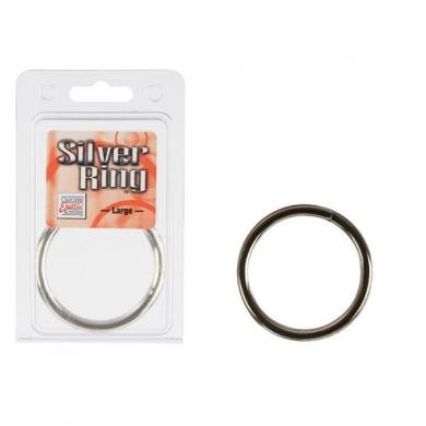 Silver Cock Ring - Large-blank-Sexual Toys®