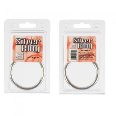 Silver Cock Ring - Large-blank-Sexual Toys®
