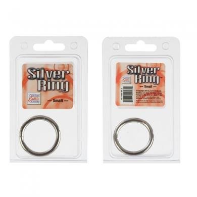 Silver Cock Ring - Small-blank-Sexual Toys®