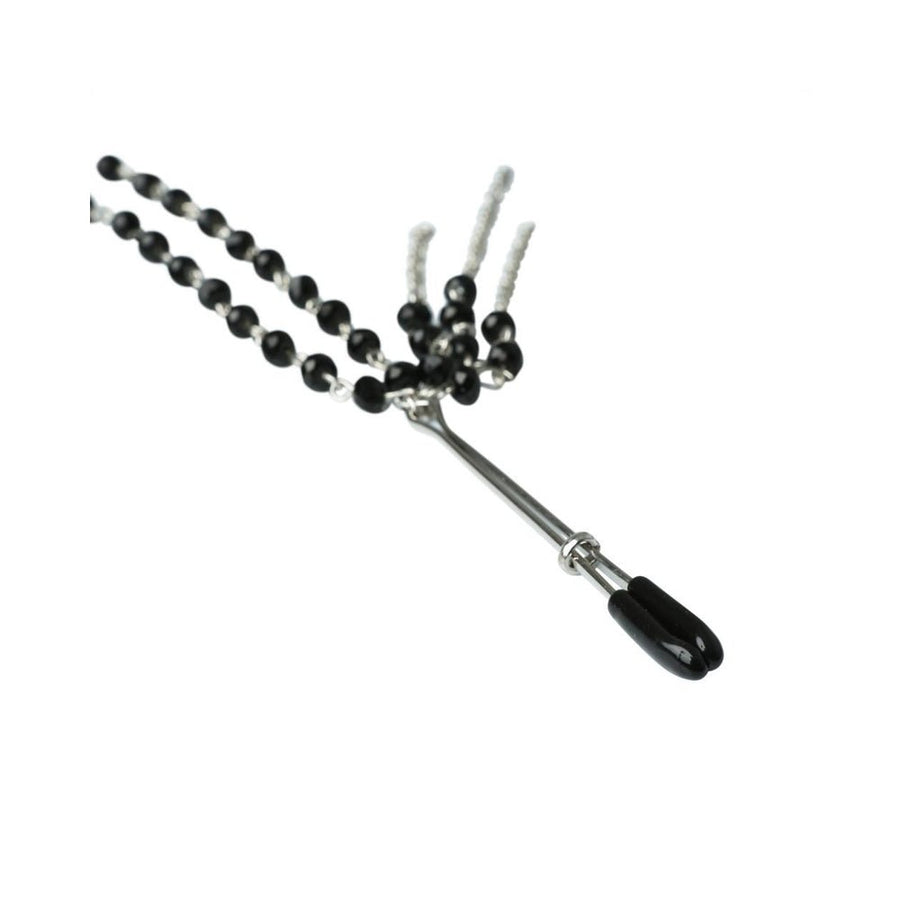 Sincerely, SS Black Jeweled Nipple Clips-Sportsheets-Sexual Toys®