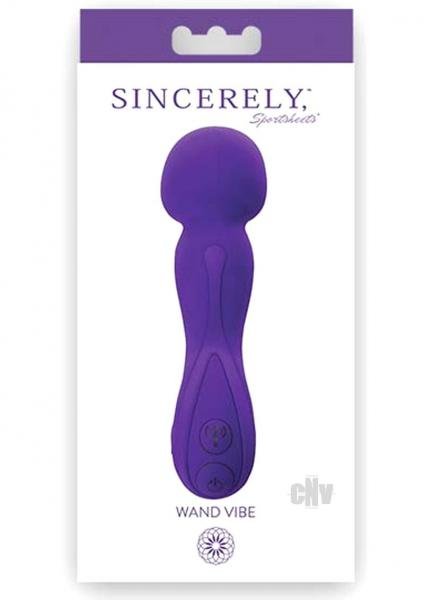 Sincerely Wand Vibe Purple-Sportsheets-Sexual Toys®