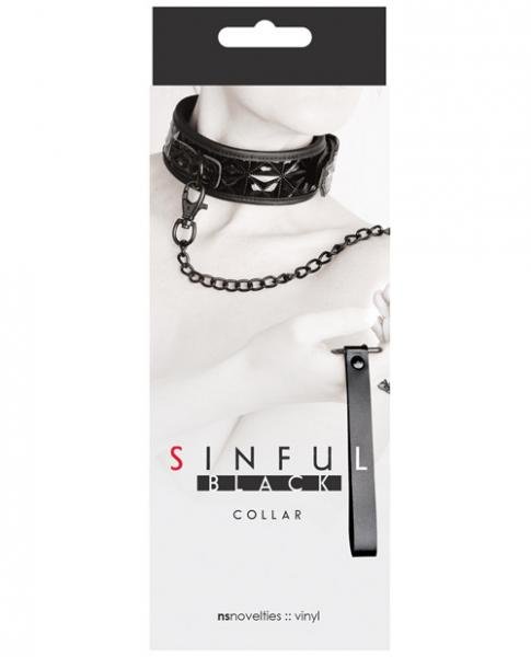 Sinful Black Collar-Sinful-Sexual Toys®