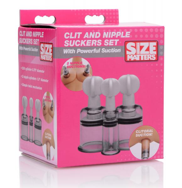 Size Matters Clitoris & Nipple Suckers Set-Size Matters-Sexual Toys®