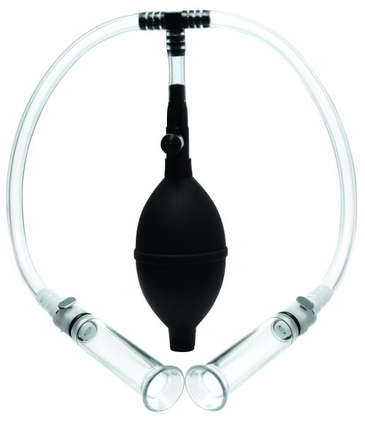 Size Matters Nipple Pumping System With Dual Acrylic Cylinders-Size Matters-Sexual Toys®