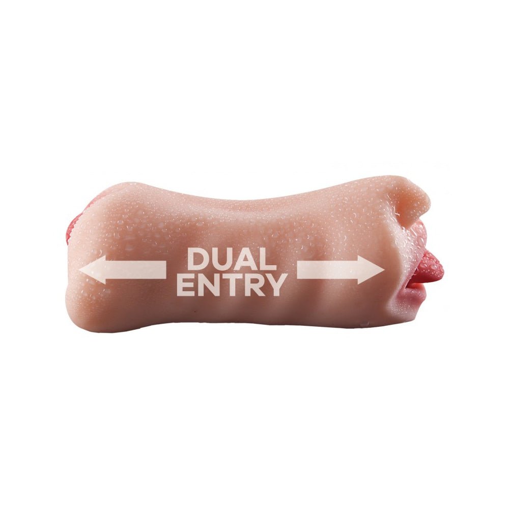 Skinsation Man Eater Pussy & Mouth Masturbator-blank-Sexual Toys®