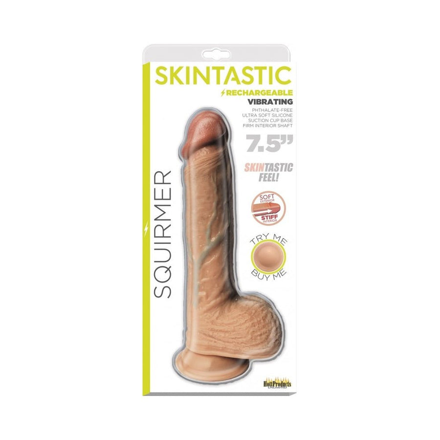 Skintastic Squirmer 7.5 inches Rechargeable Vibrating Dido-blank-Sexual Toys®