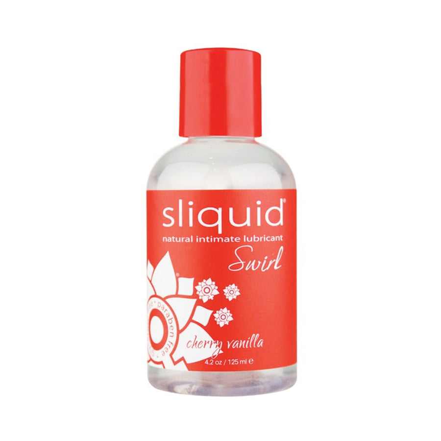 Sliquid Swirl Cherry Vanilla Flavored Lubricant 4.2oz-blank-Sexual Toys®